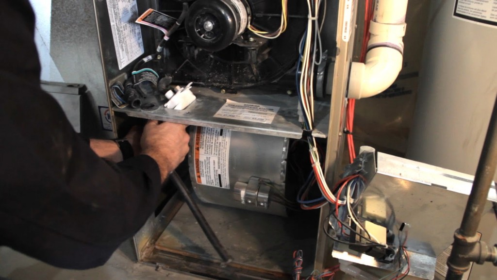 furnace blower removal