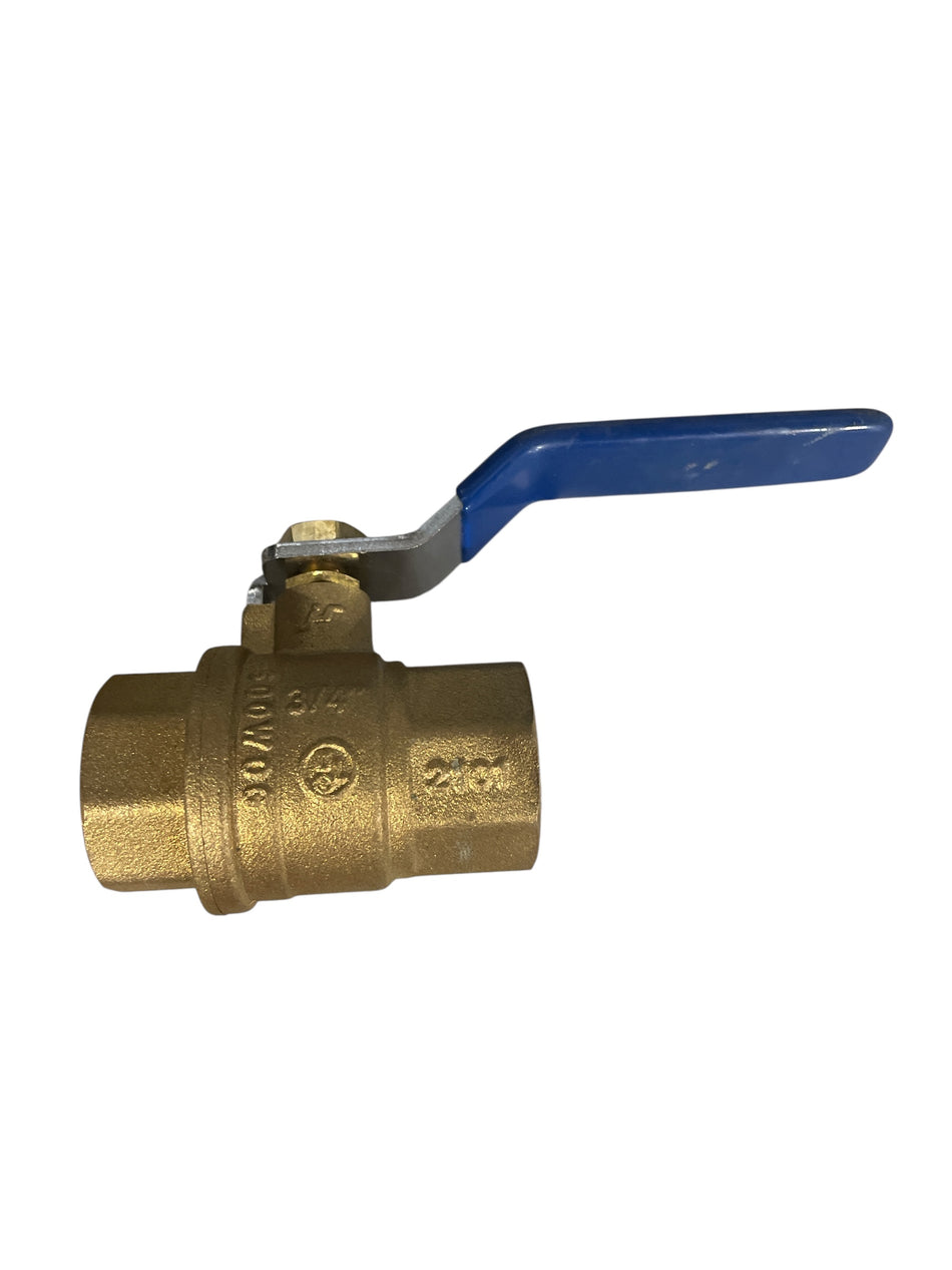 3/4" Brass Ball Valve (HT263)