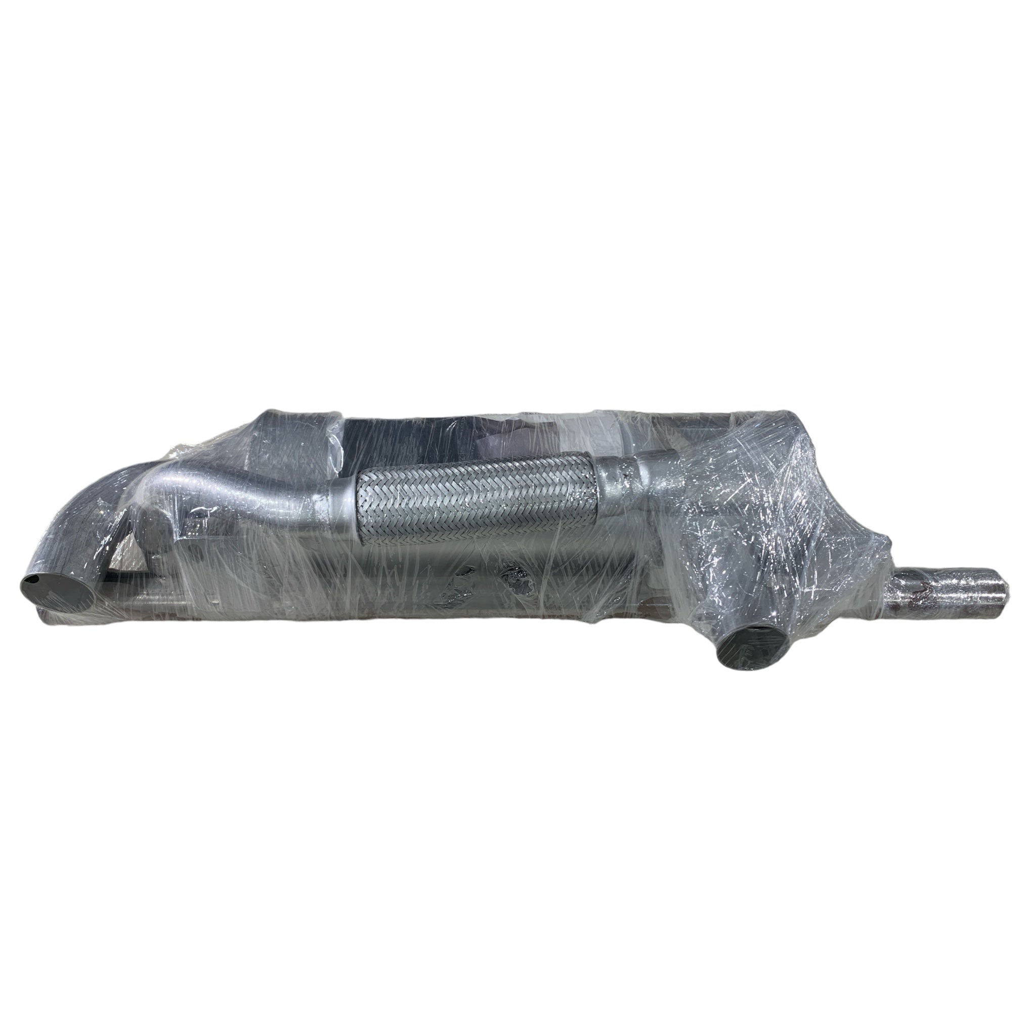 Honda Exhaust Assembly with Muffler Pipe Flex Elbow Clamps (HT279-A)