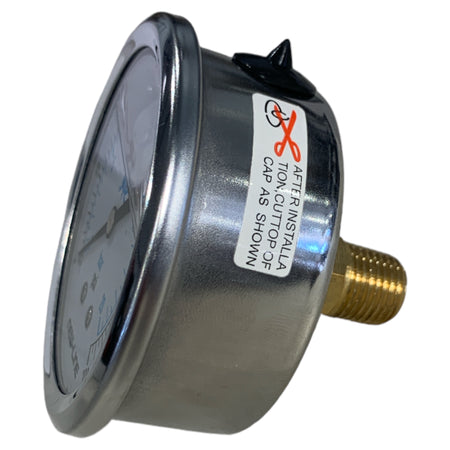 0-300 PSI Liquid Filled Pressure Gauge (HT397)