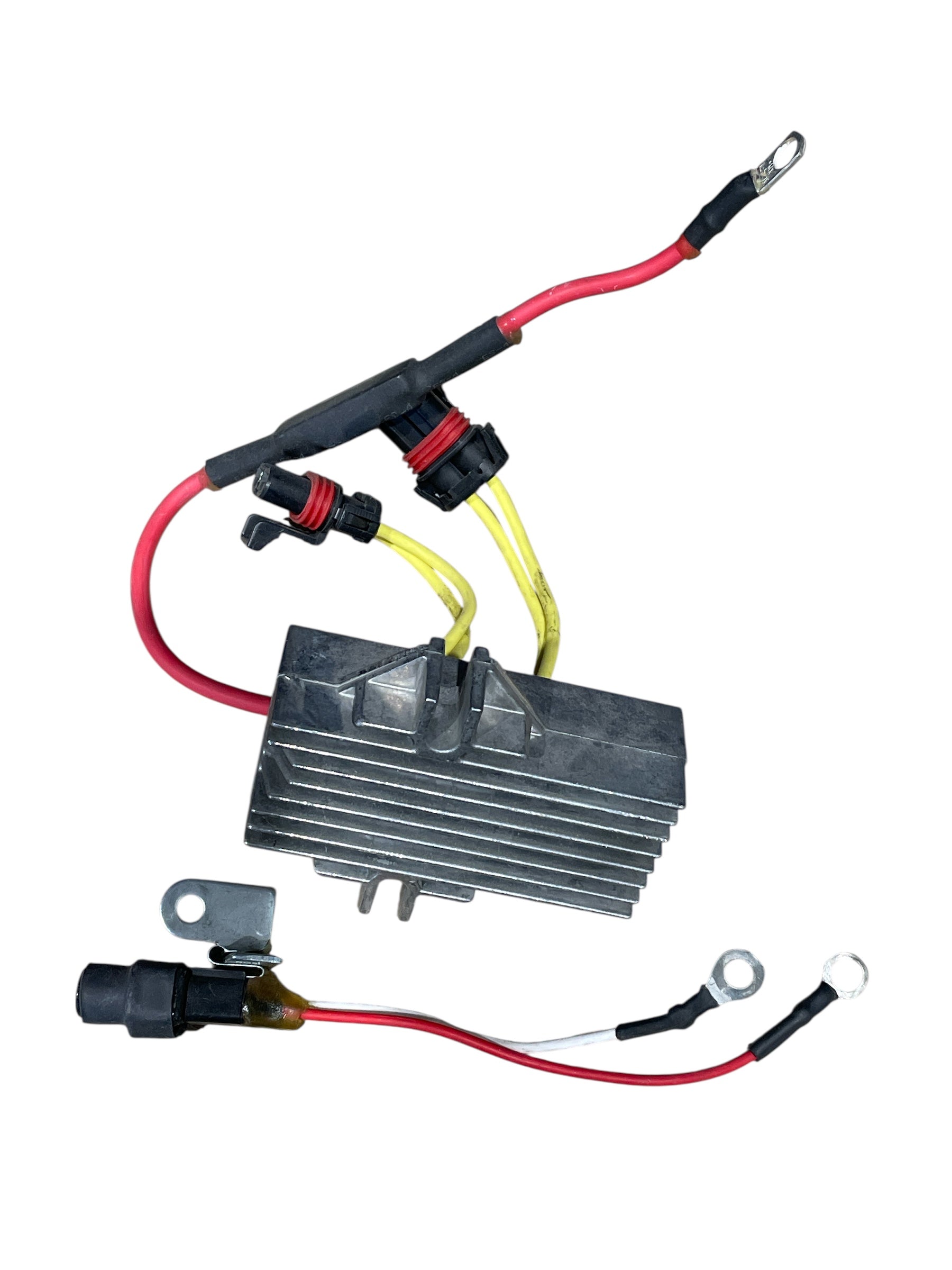 Briggs Voltage Regulator with Black Weather Pack Connectors (HT429)