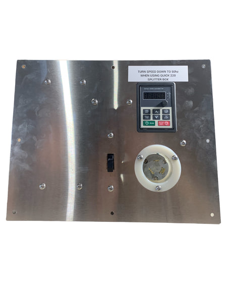 220V 20A Hybrid Face / Switch Plate Assembly (PV009-A)