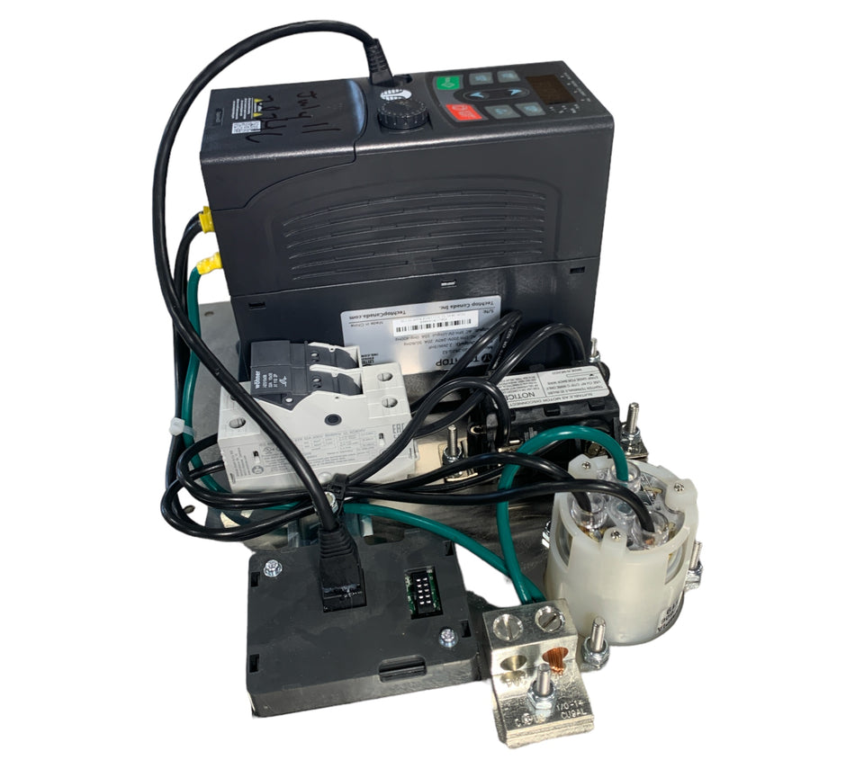 220V 30A Hybrid Face Switch Plate Assembly (PV010-A)