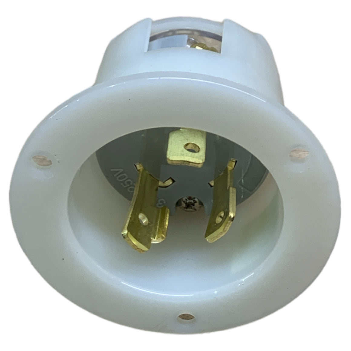 Flanged Inlet 250V 30A NEMA L6-30F (PV059)