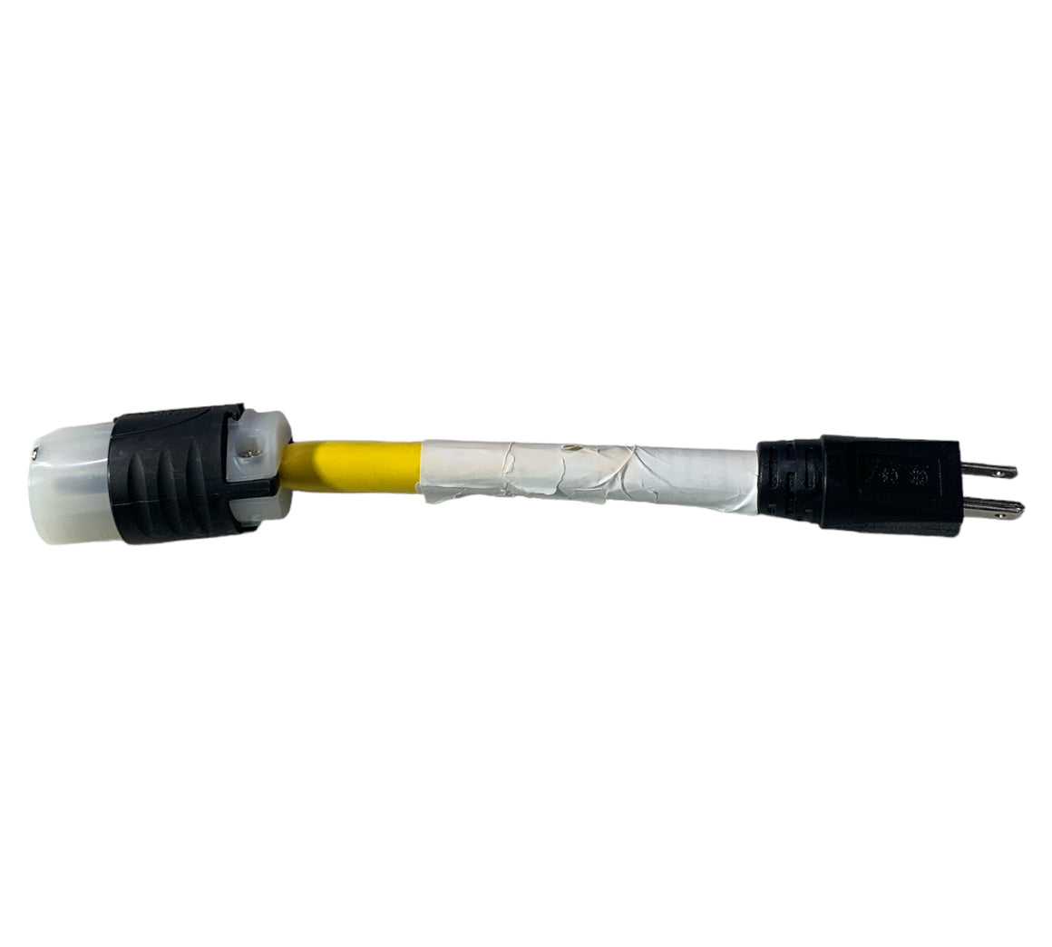 120V Portable 20A-F (5-20) to 15A-M (5-15) Adapter (PV064-A)