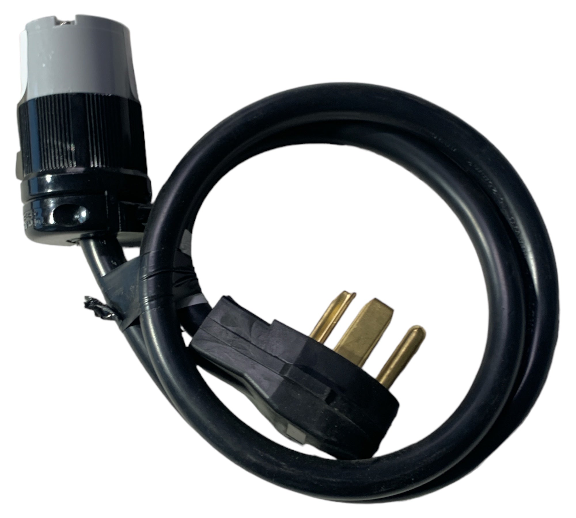 4 Prong Dryer Adapter 20A Male to 30A Female Black (PV074-A)