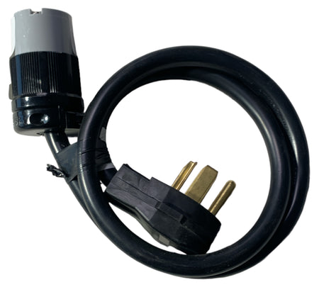 4 Prong Dryer Adapter 20A Male to 30A Female Black (PV074-A)