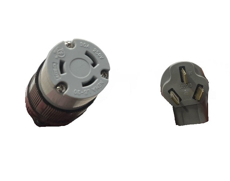 50A Male to 30A Female Twist-Lock Range Adaptor (PV124-A)