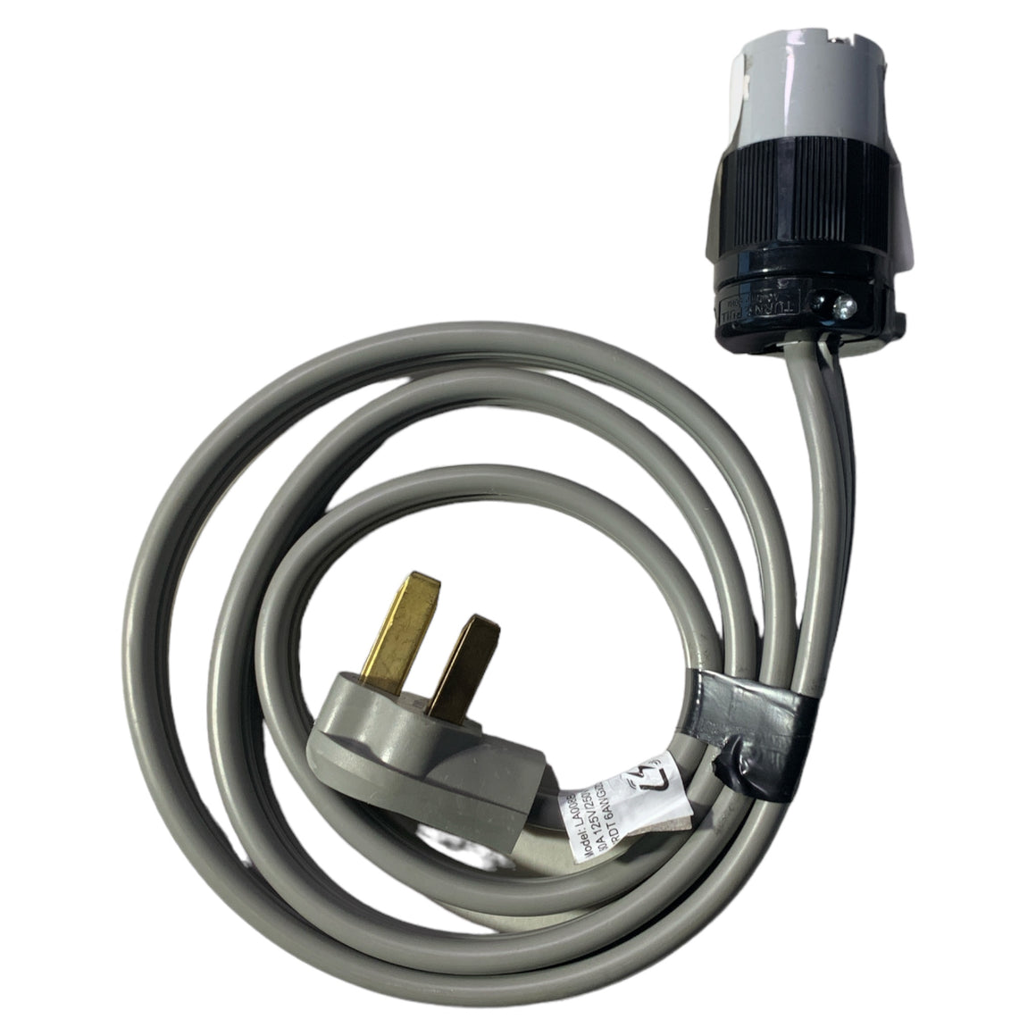 50A Male to 30A Female Twist-Lock Range Adaptor (PV124-A)