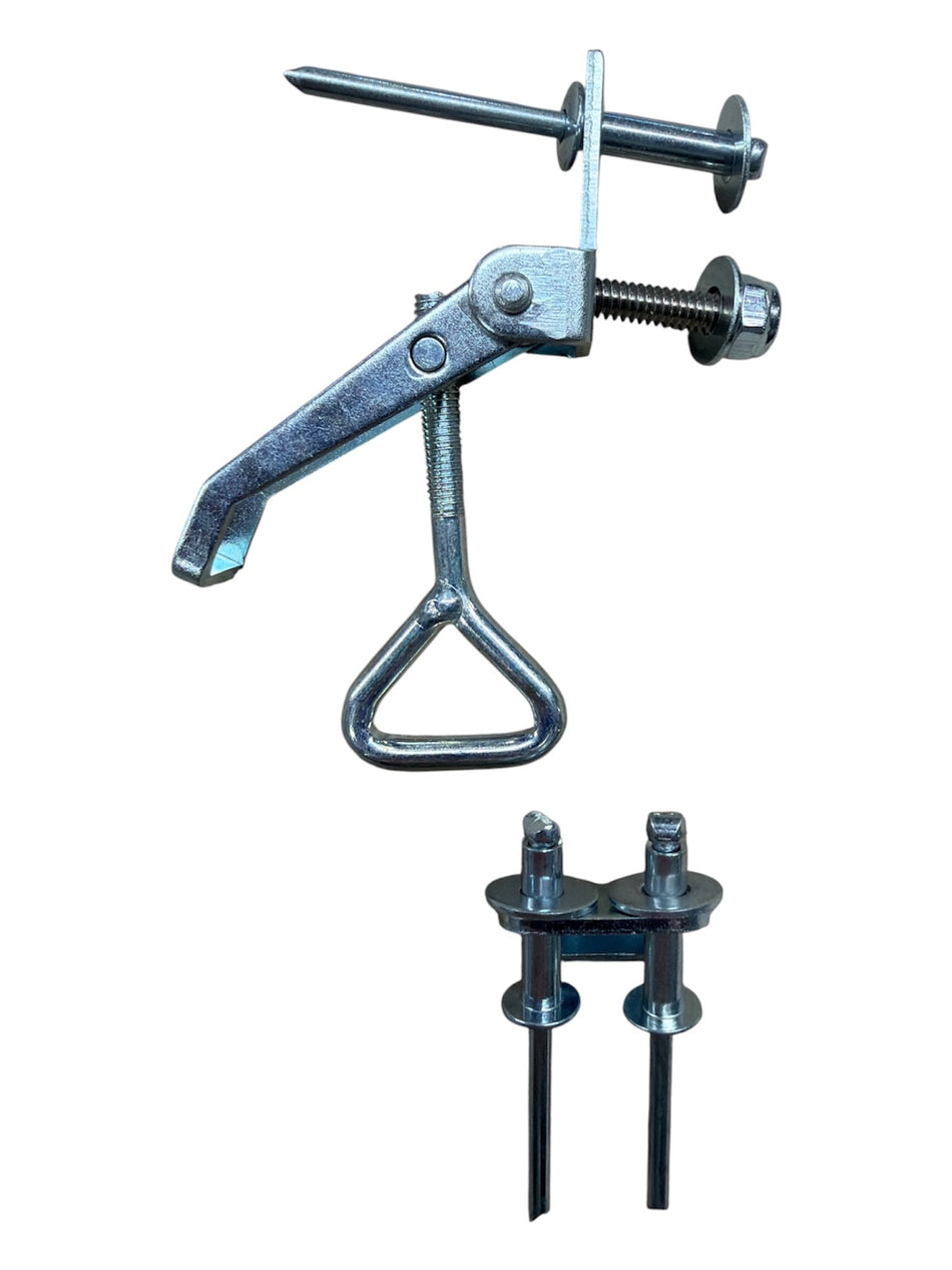 Small Latch Kit.  2 required per filter Pod.  Includes Latch, Keeper, SS Screw, Nut, Washer 4, Rivet 3  (PV998)