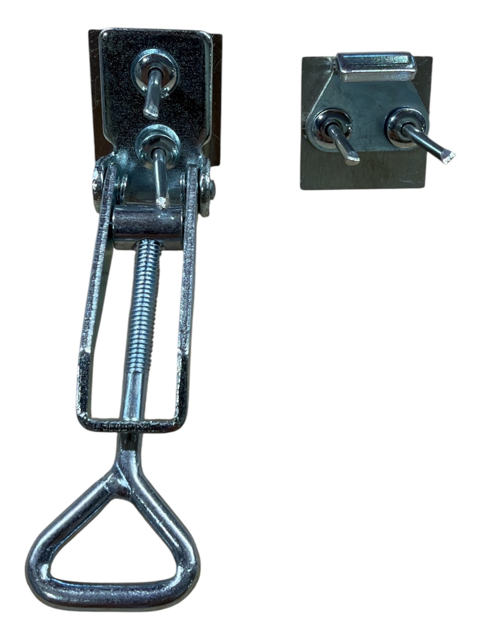 Large Latch Kit. 4 kits required per vacuum bottom.  Includes Latch, Keeper, Backing Plate 2, Rivet 4    PV999-A