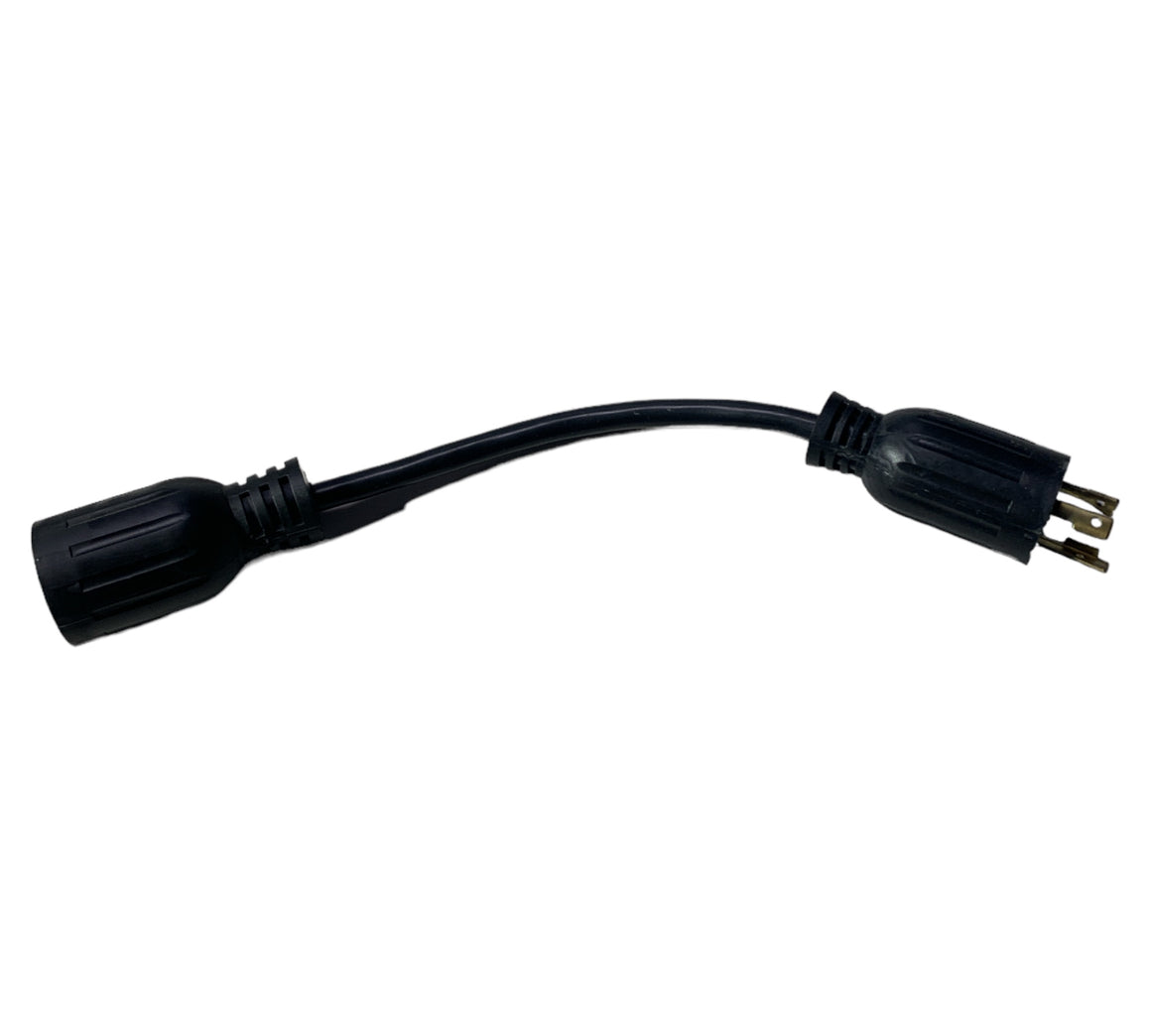 Quick 220 Adapter 20A Male to 30A Female, Black (TL014)