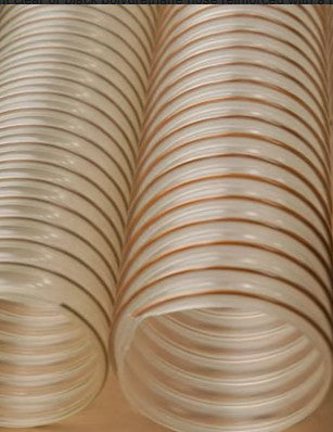 8" Clear Lightweight Hybrid Hose (TL022)