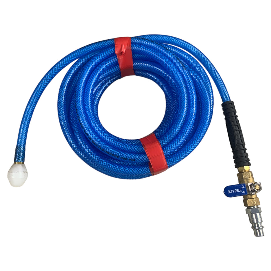 25' Blue Reverse Skip Line, Ball, and Valve (TL041-A)