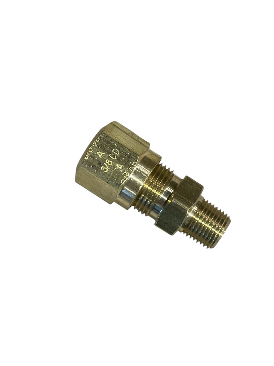 3/8" Tube Compression to 1/8" NPTM Fitting (TL108)