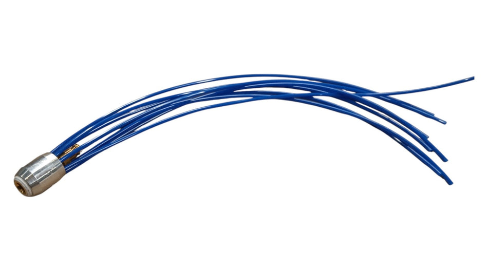 Reverse Octopus Predator Whip (8 blue whips)  TL186