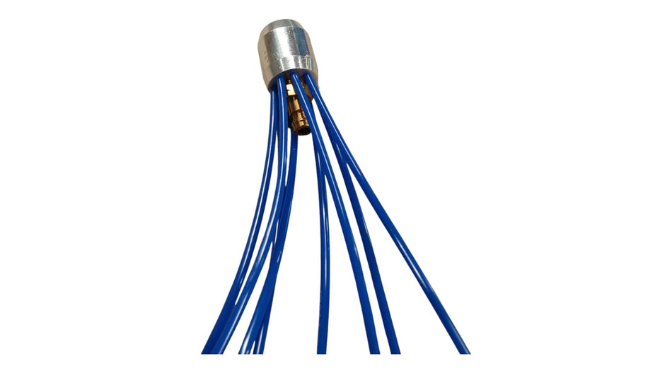 Reverse Octopus Predator Whip (8 blue whips)  TL186