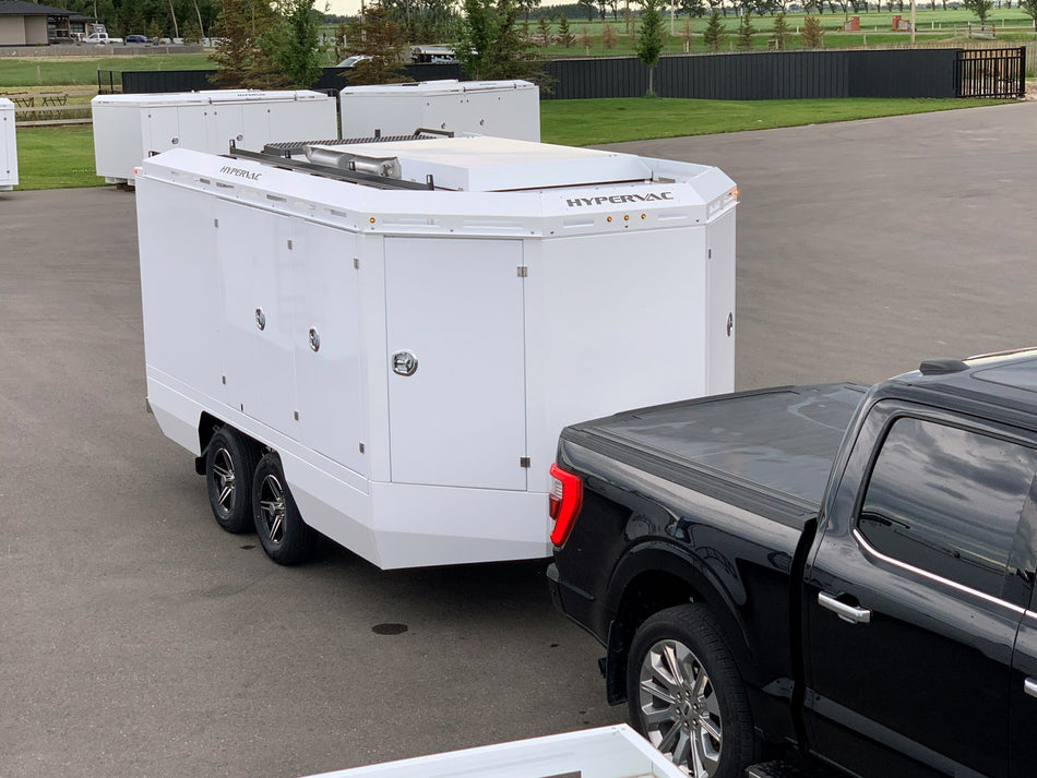 V-Nose Air Duct Cleaning Trailer Vacuum System (H2 V-Nose Air Duct Trailer 12′ & 14′ FT)