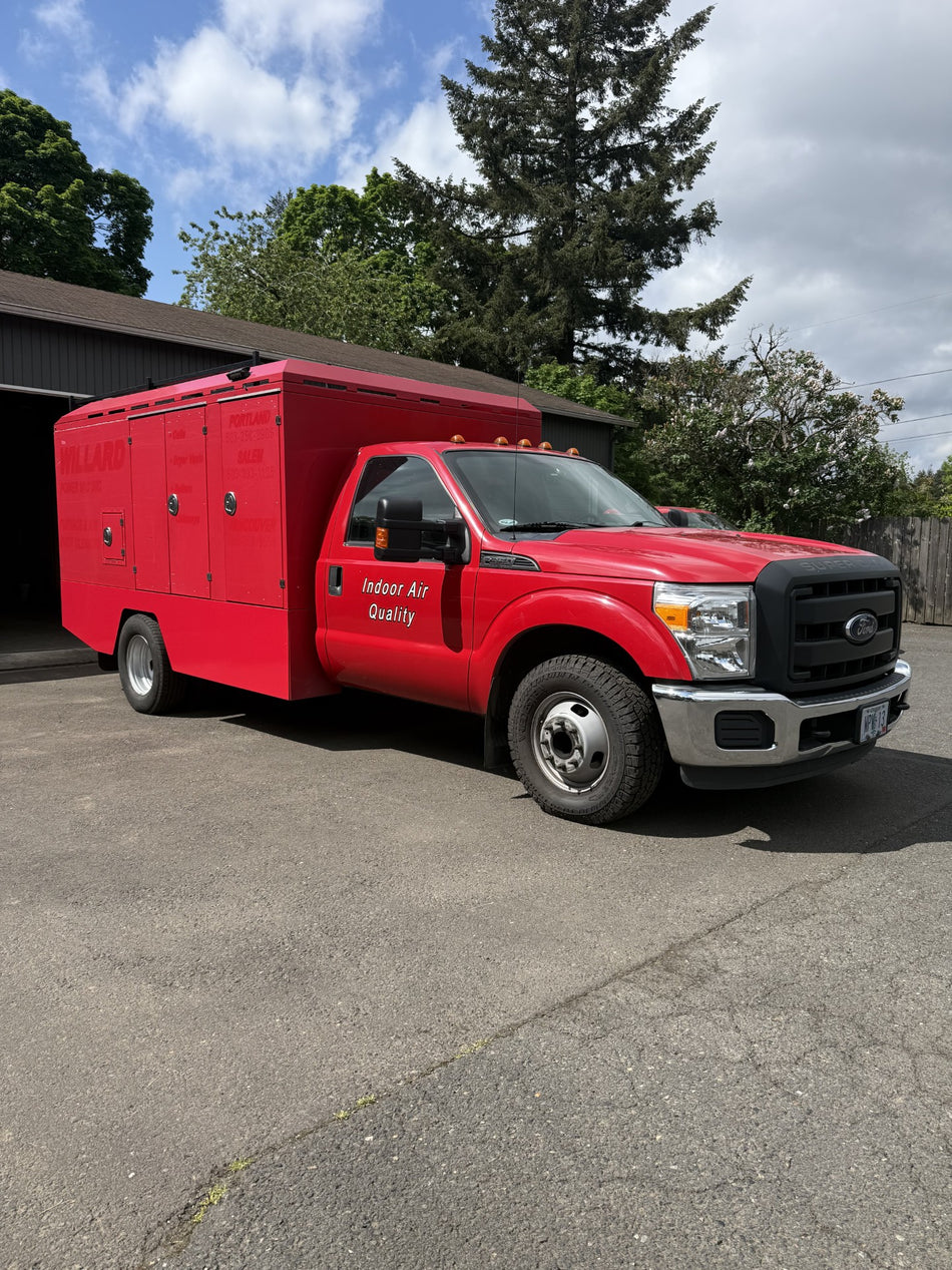 Pre-Owned 2015 F350 Hypervac H2 Furnace & Air Duct Cleaning Truck