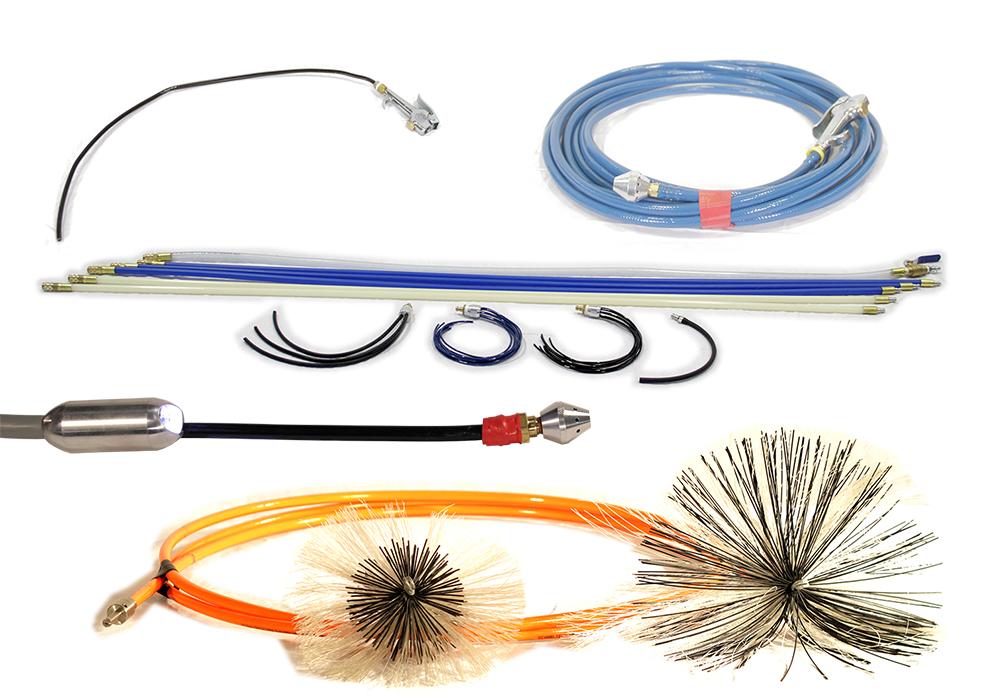 Agitation tools for duct cleaning